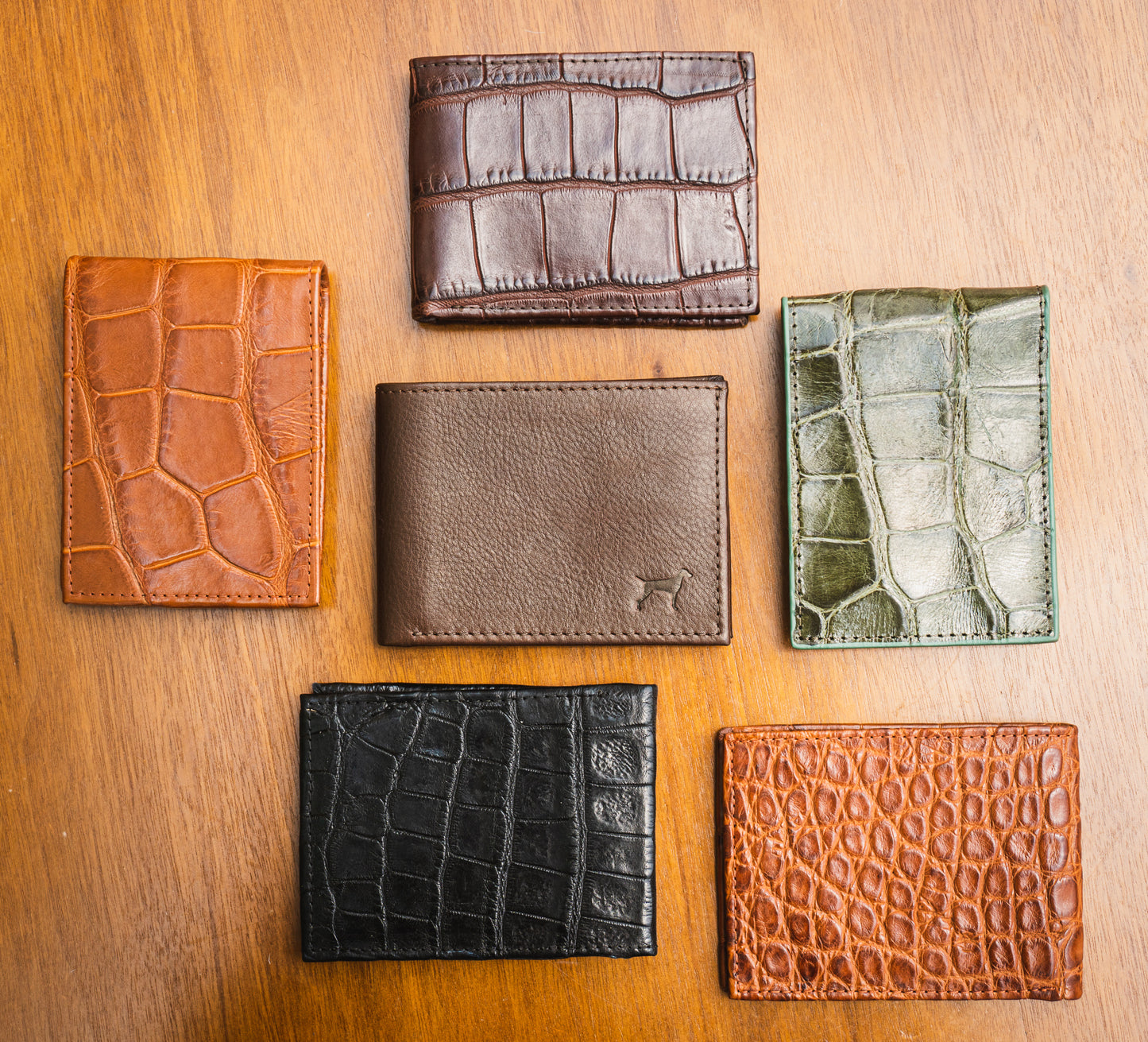 The Glades Gator  & Ostrich Wallet