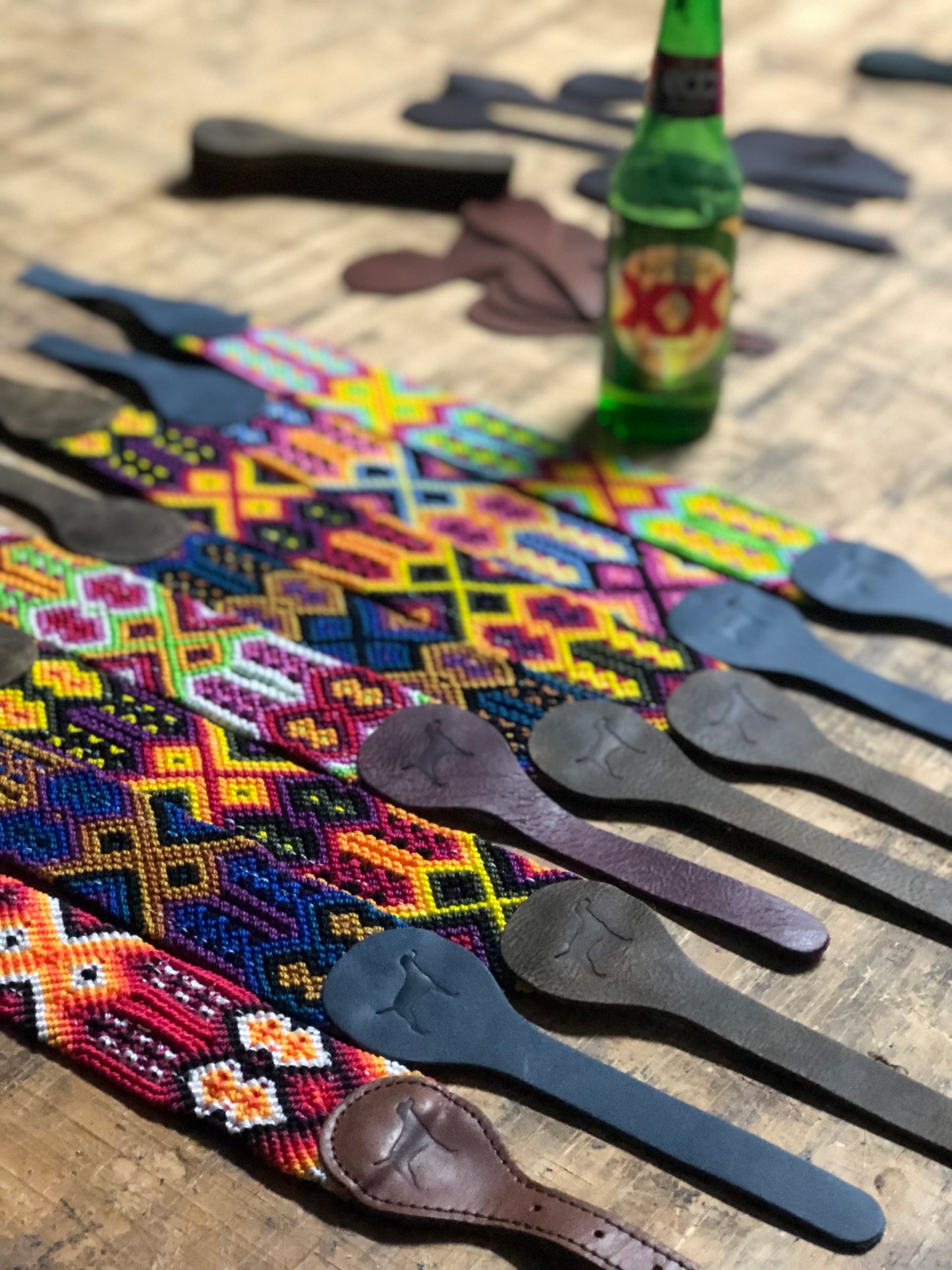 The Boozie Dog Collar Chiapas and Leather