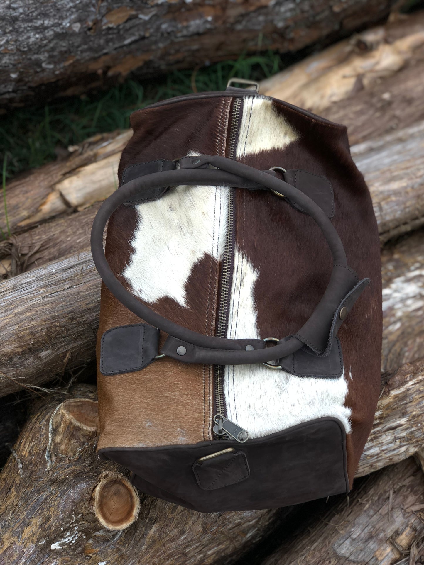 The Forty 8 Cowhide duffle