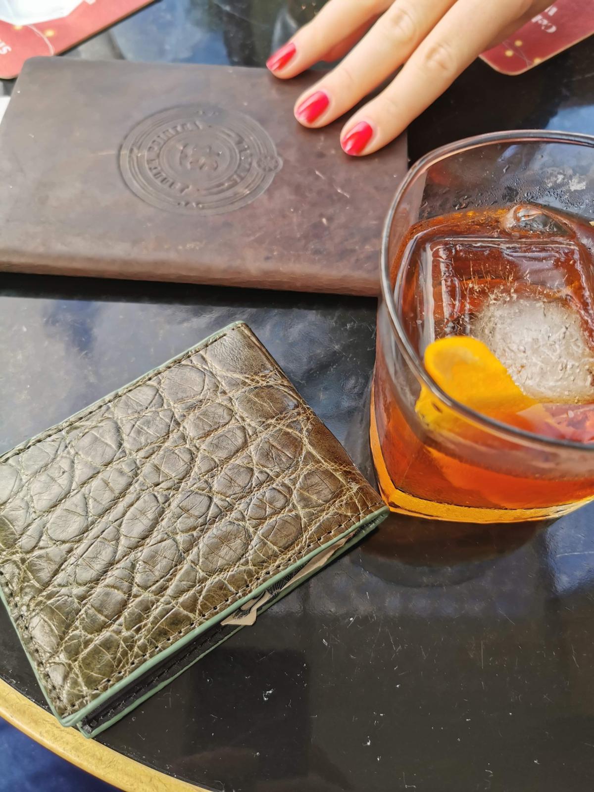 The Glades Gator & Ostrich Wallet