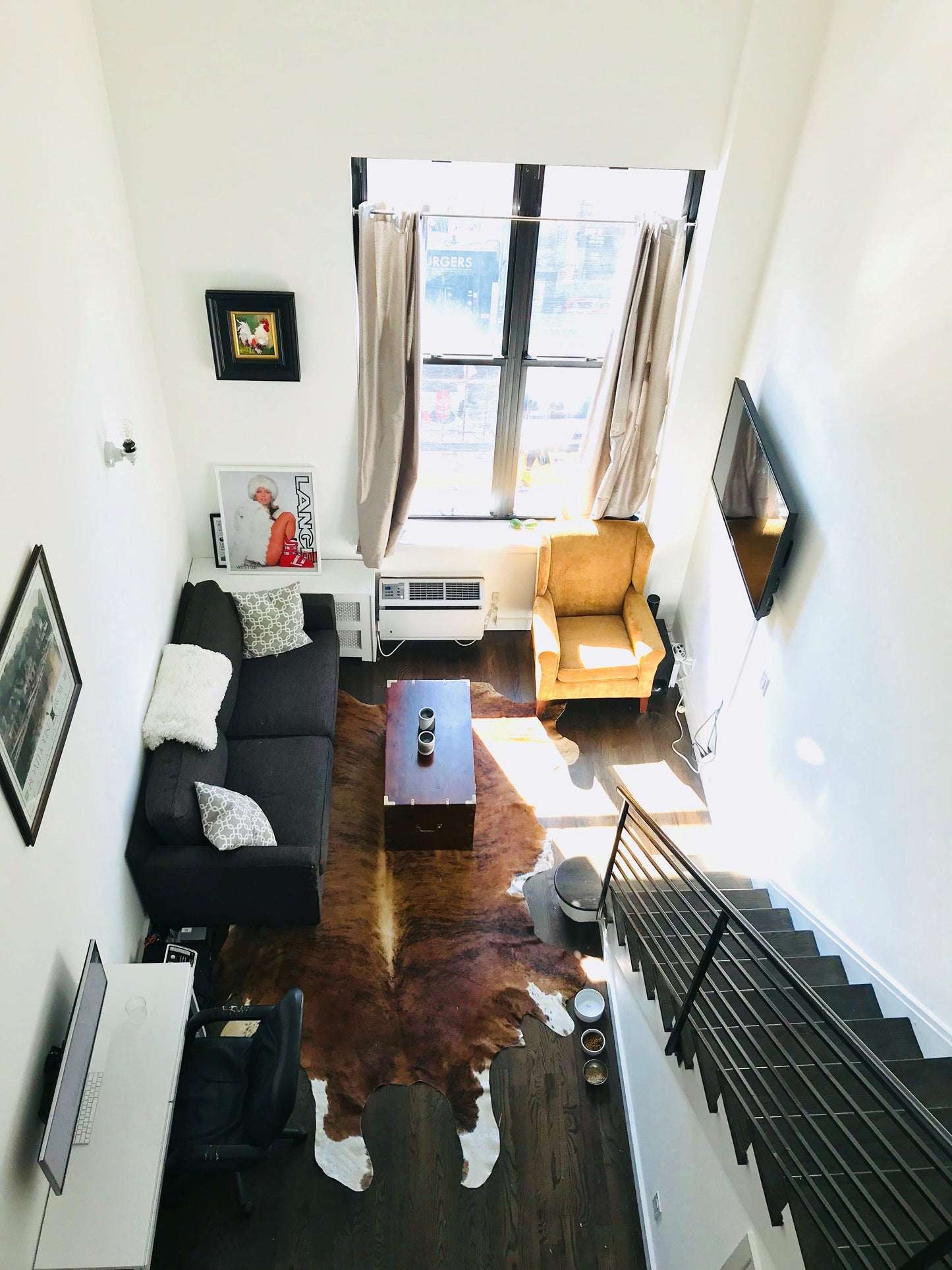 Ranchero cowhide rug