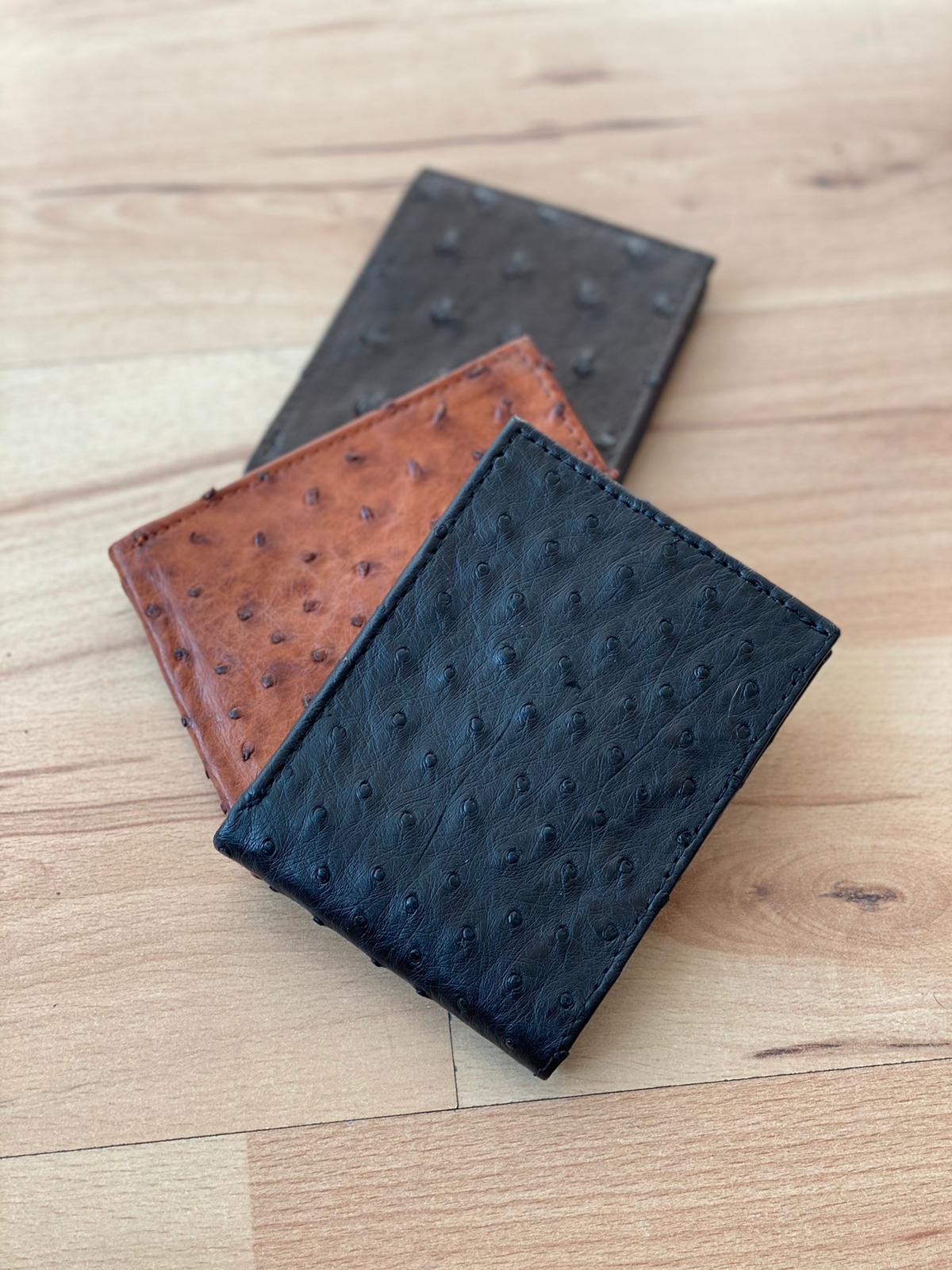 The Glades Men's Ostrich Wallet