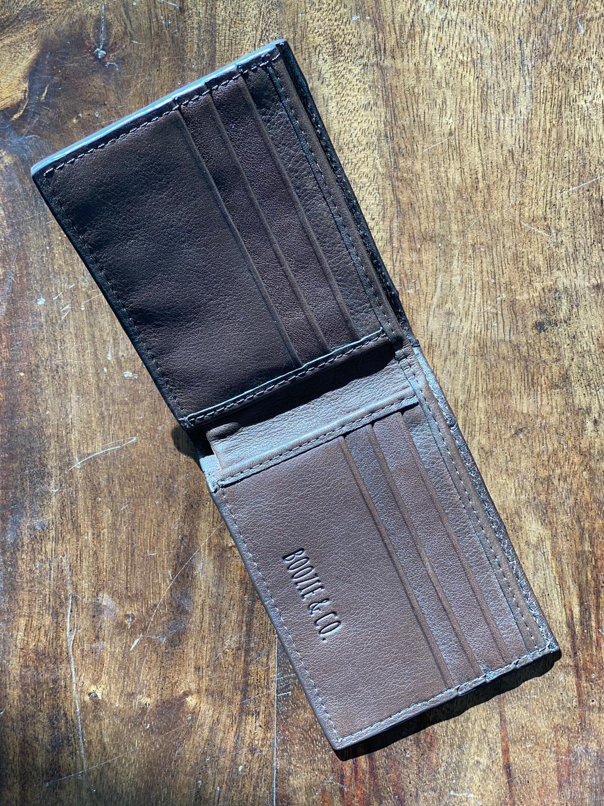 The Glades Gator & Ostrich Wallet