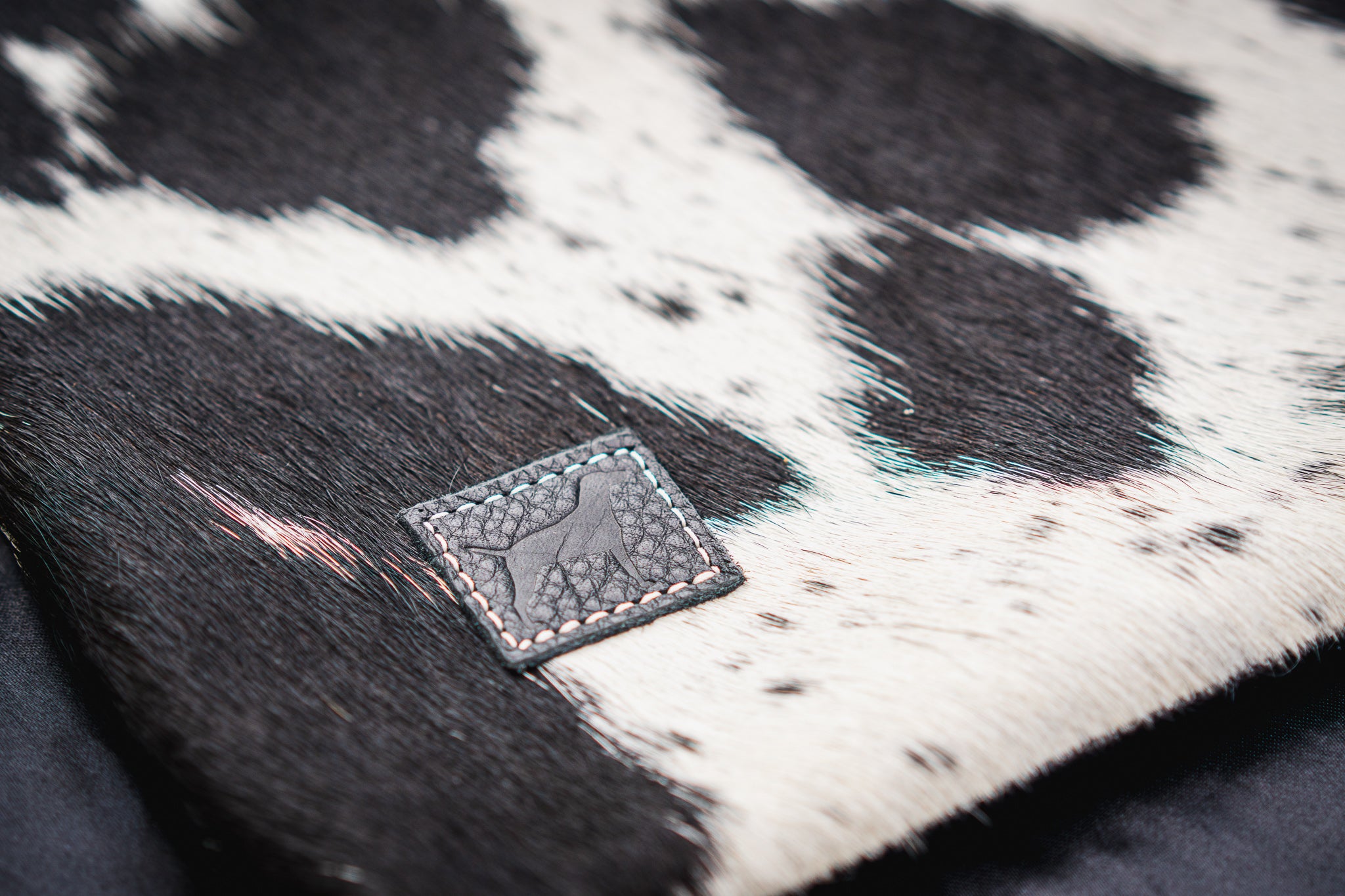 cowhide computer sleeve