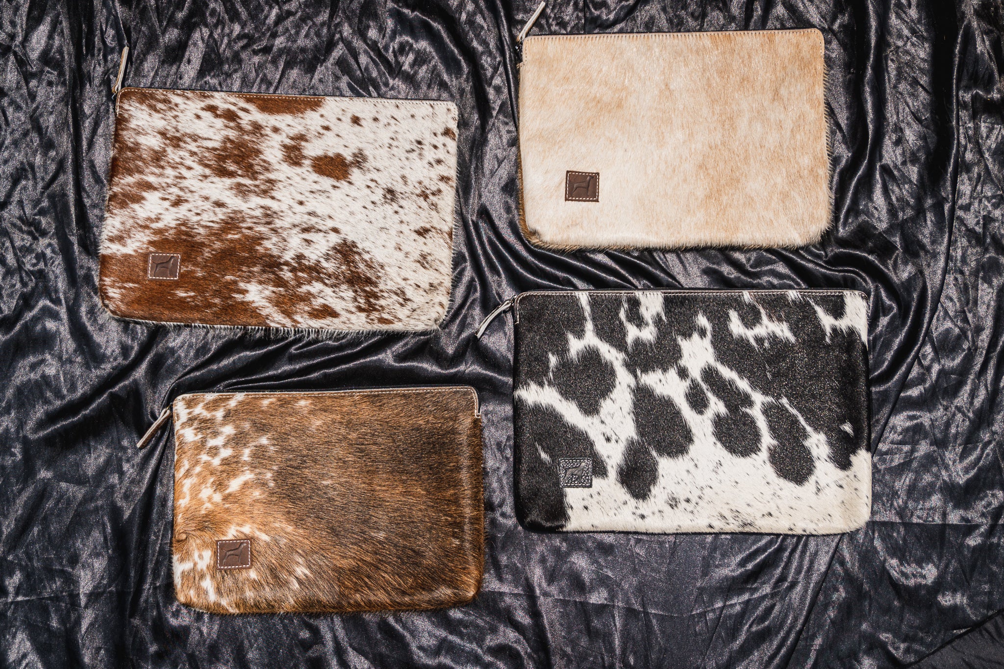 cowhide computer sleeve