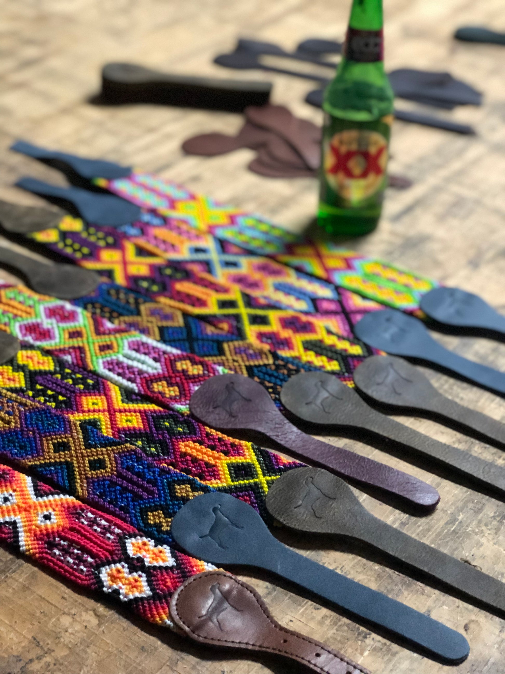 The Boozie Dog Collar Chiapas and Leather