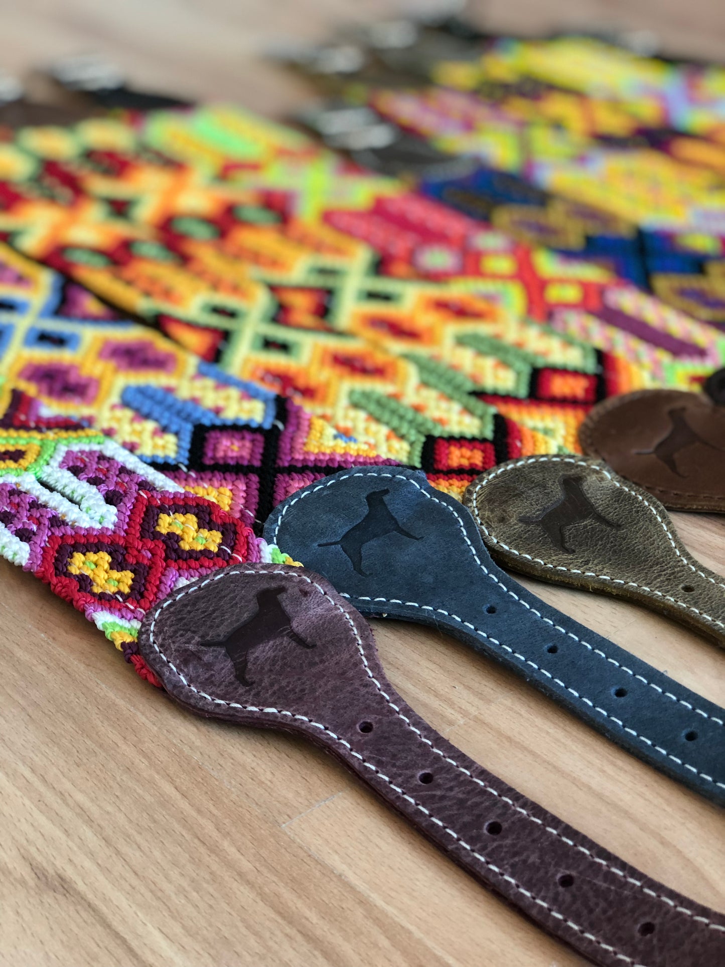 The Boozie Dog Collar Chiapas and Leather
