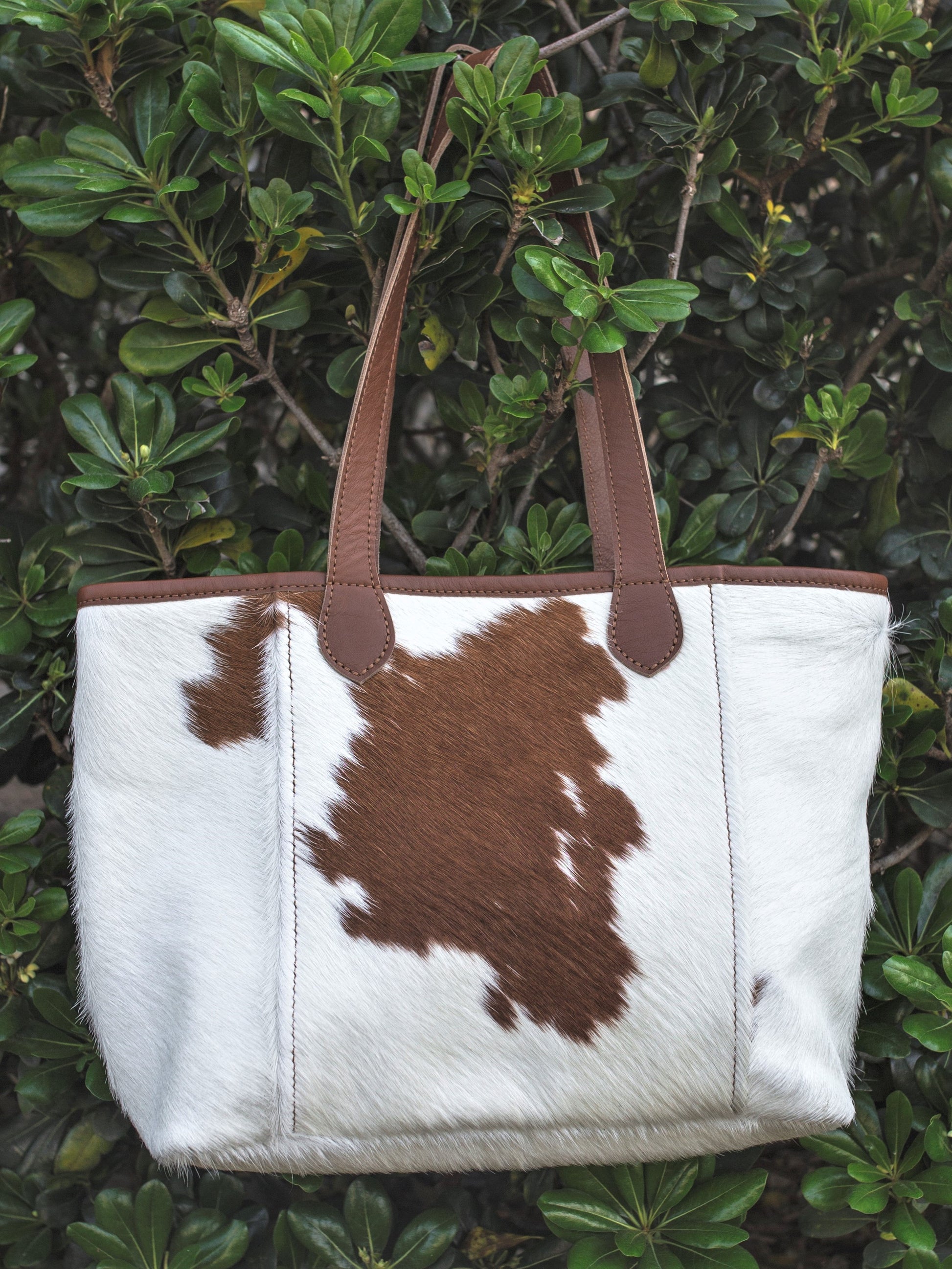 The Grocery Getter Tote - Cowhide or Leather