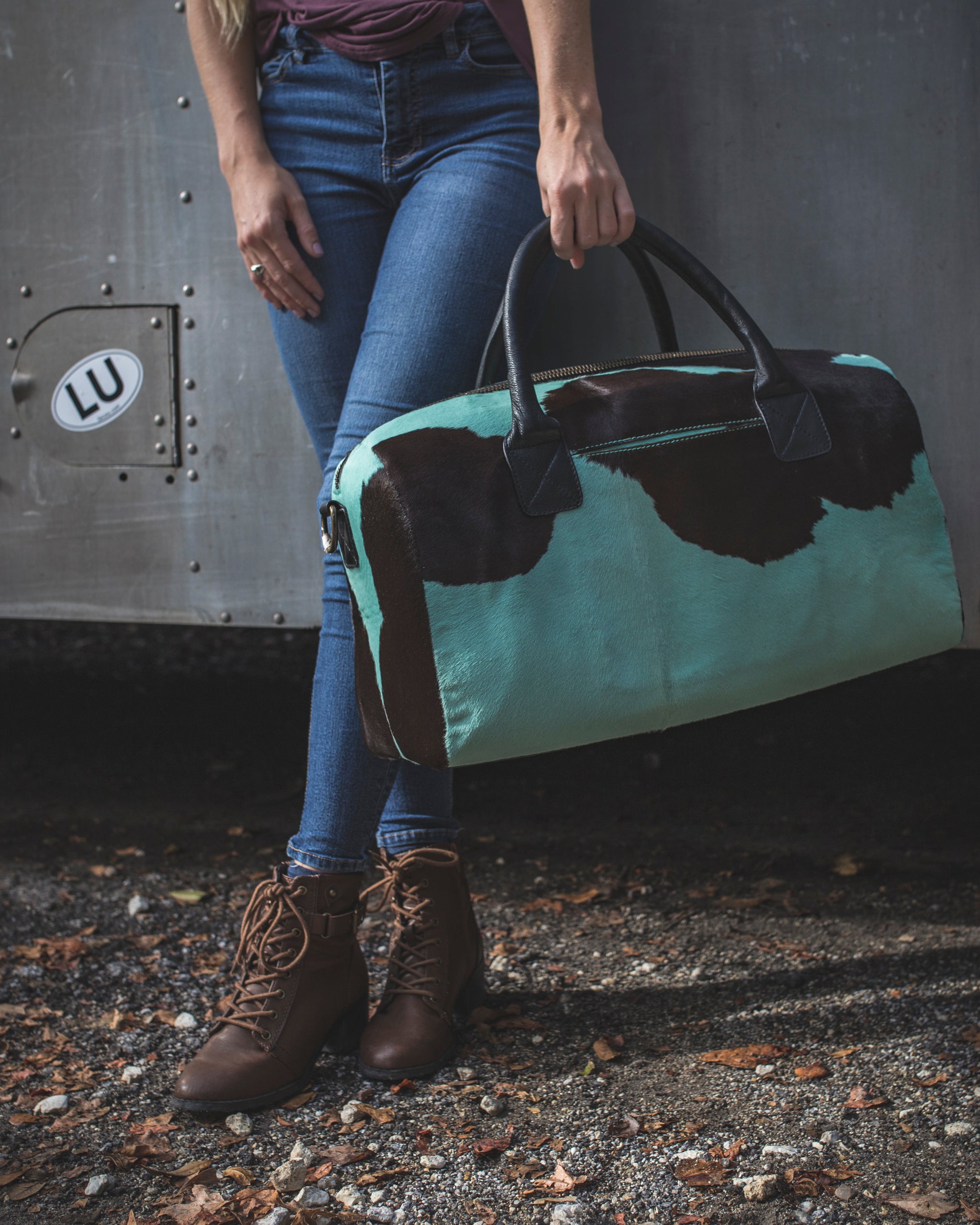 The IC Duffle - Italian Calfskin Duffle bag