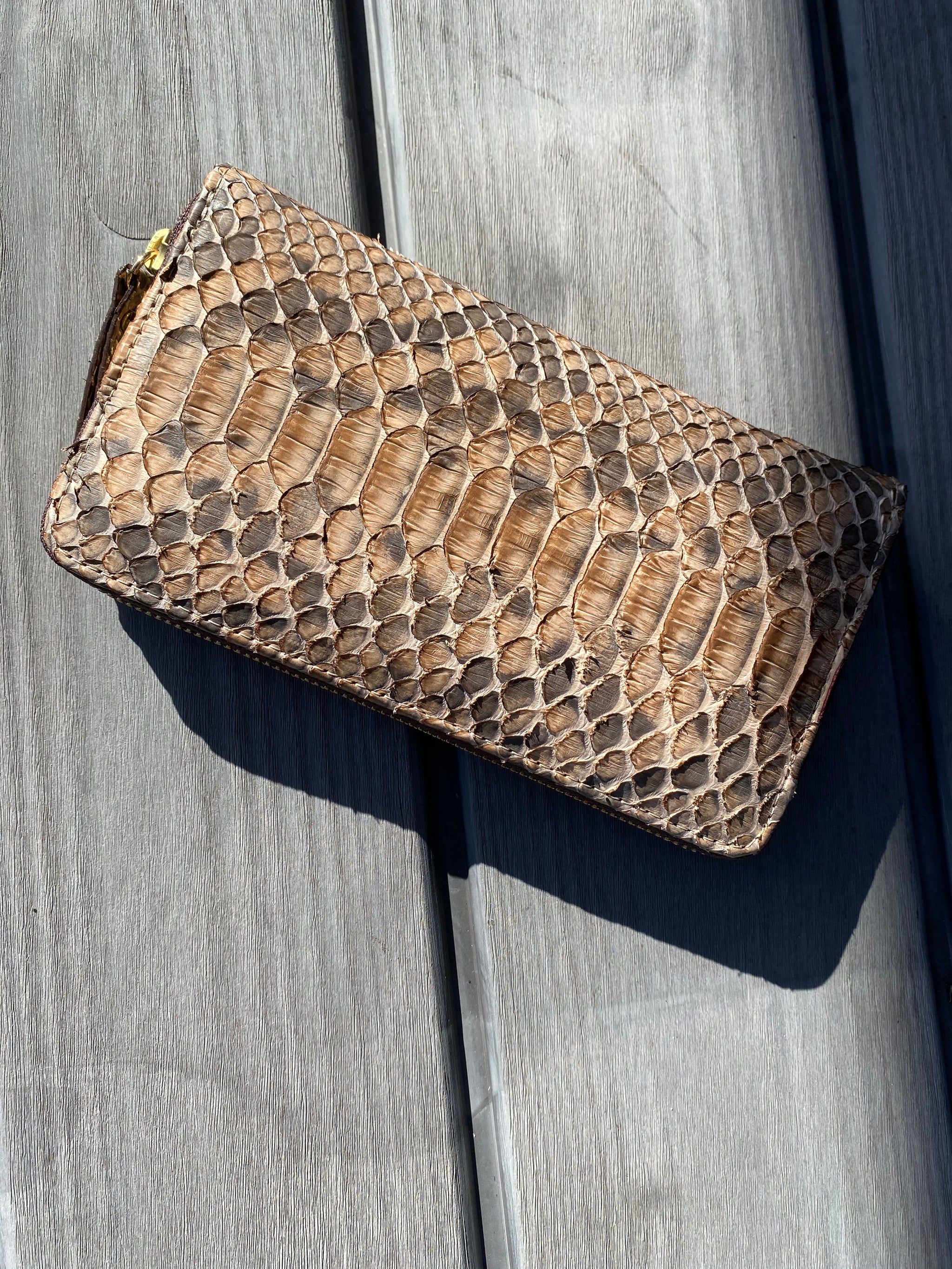 The Glades Women's Elena Python Wallet